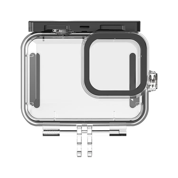 Для GoPro Hero 12 / 11 / 10 / 9 Противоударный водонепроницаемый чехол для подводной съемки на глубине до 45 м с 3 фильтрами