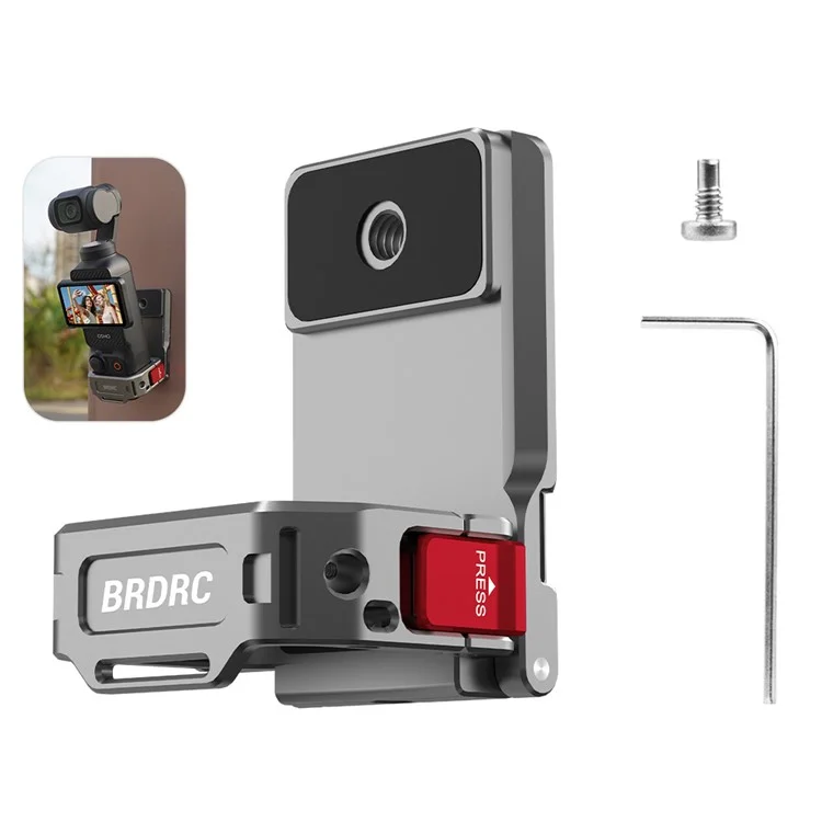 Fixation magnétique pour support d'appareil photo DJI Osmo Pocket 3 avec adaptateur d'extension