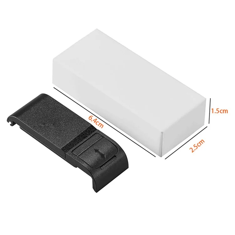 S-056 For GoPro Hero 13 / 12 / 11 / 10 / 9 Camera Silicone Protective Case with Side Lid - Black