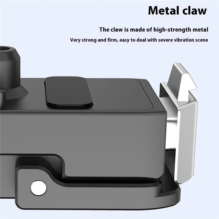 HEPAIL AC67 For GoPro Hero 13 Magnetic Quick Release Base Aluminum Alloy Camera Adapter