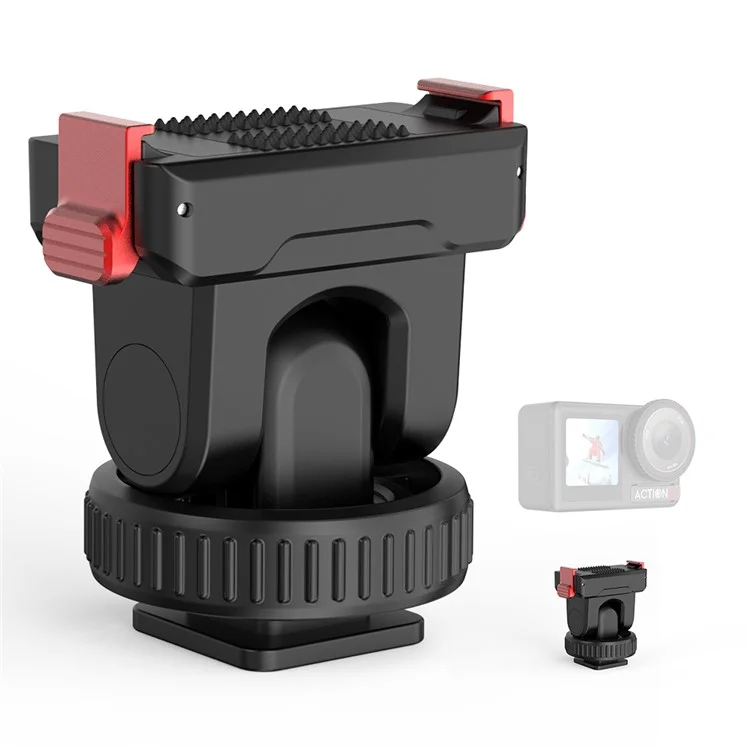FLYMILE For DJI Osmo Action 5 Pro Camera Mount Quick-Release Base Action Camera Accessories