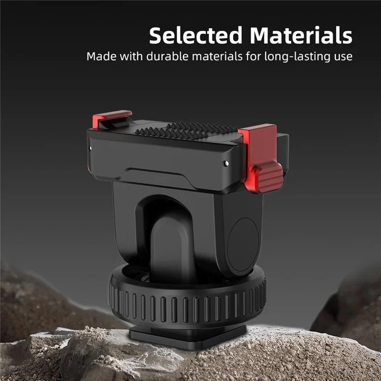 FLYMILE For DJI Osmo Action 5 Pro Camera Mount Quick-Release Base Action Camera Accessories