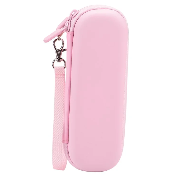 Borsa portatile BRDRC per DJI Osmo Pocket 3, custodia da trasporto per fotocamera con cerniera e gancio in metallo, colore rosa.