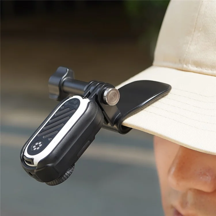 Крепление для шляпы для Insta360 GO 3S / 3 Action Camera, изготовленное из ABS+PC, зажим для колпачка держателя