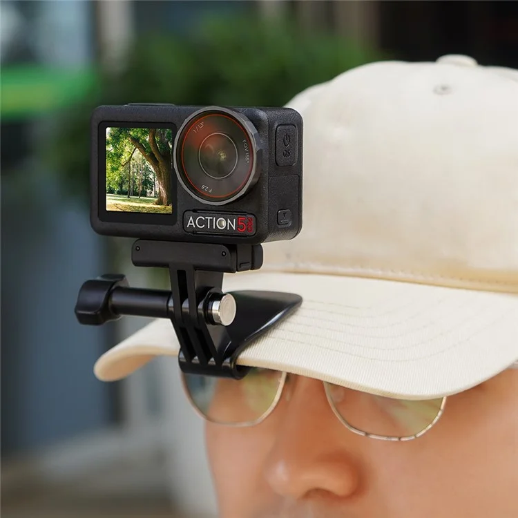 Крепление для шляпы для Insta360 GO 3S / 3 Action Camera, изготовленное из ABS+PC, зажим для колпачка держателя