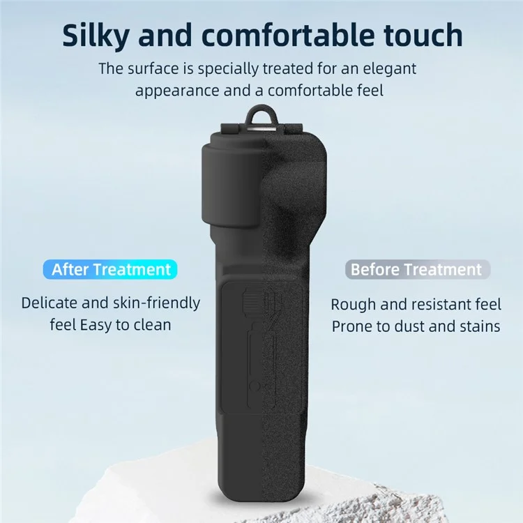 Cubierta protectora de pantalla de lente de cardán BRDRC para DJI Osmo Pocket 3, de ABS + PC - Azul