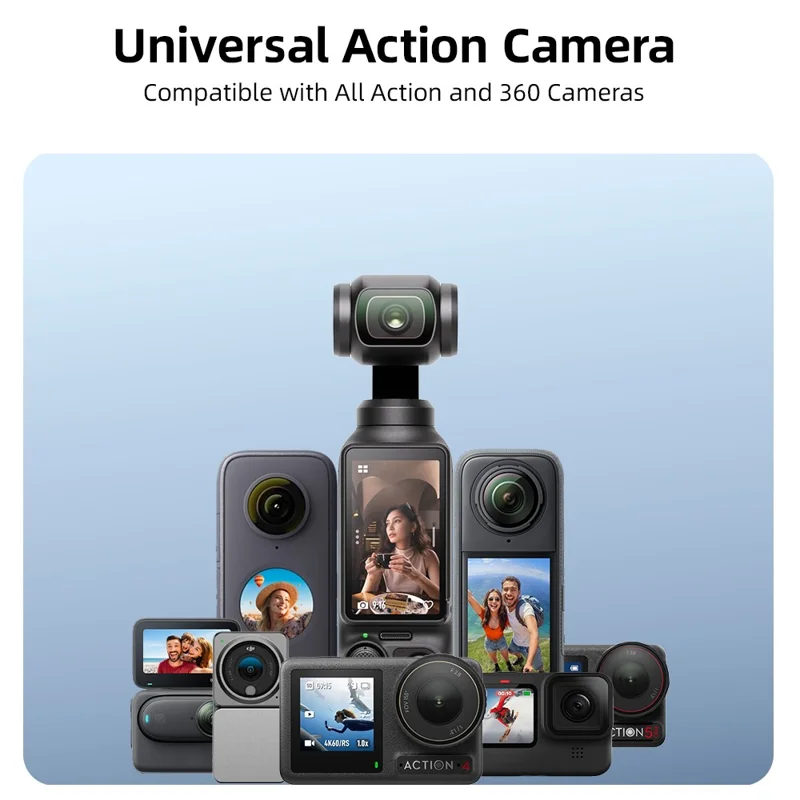 FLYMILE Magnetic Neck Mount Holder for Action Cameras Quick Release