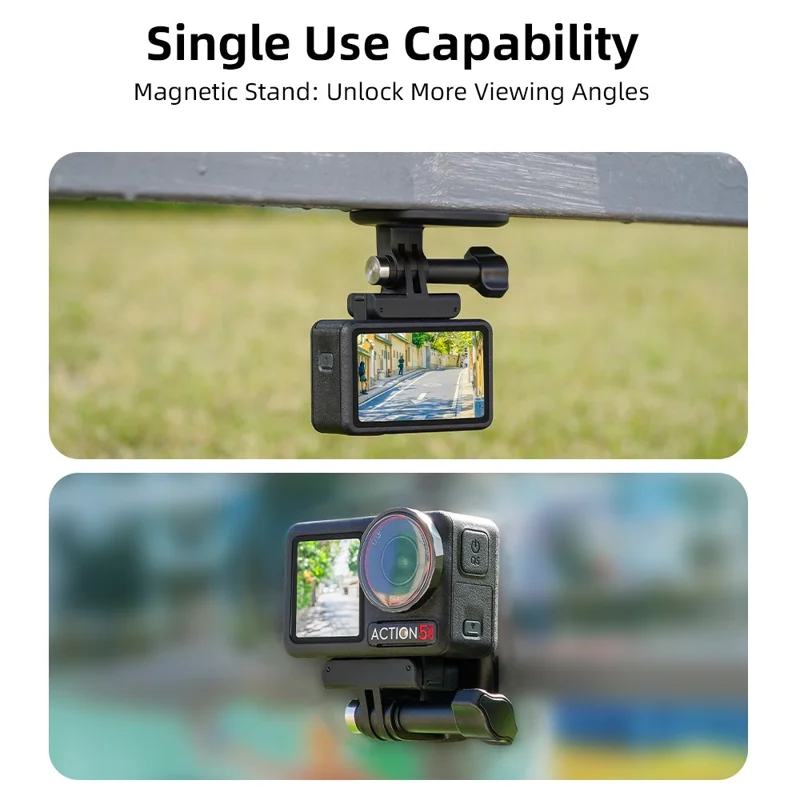 FLYMILE Magnetic Neck Mount Holder for Action Cameras Quick Release