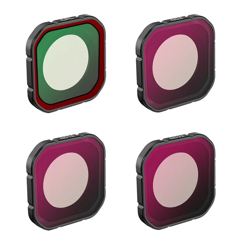 4Pcs Filter Set for Insta360 Ace Pro 2 CPL ND8 ND16 ND32 Camera Filters