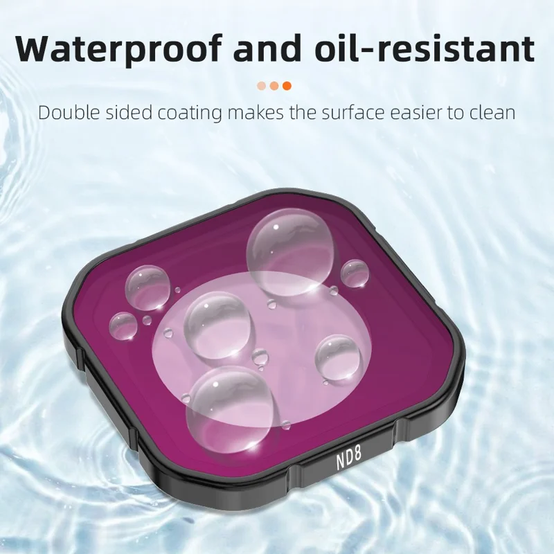 4Pcs Filter Set for Insta360 Ace Pro 2 CPL ND8 ND16 ND32 Camera Filters