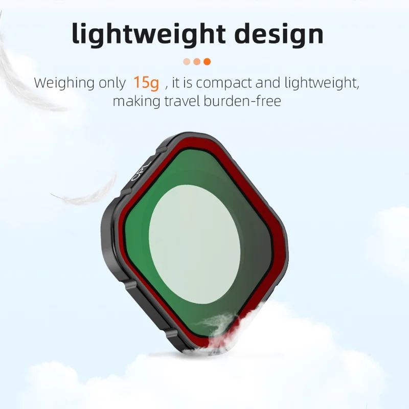 4Pcs Filter Set for Insta360 Ace Pro 2 CPL ND8 ND16 ND32 Camera Filters