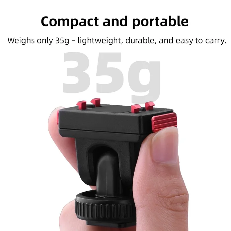 FLYMILE Magnetische Basis für Insta360 Ace Pro 2 / Ace Pro / Ace Schnellverschlussadapter-Halterung
