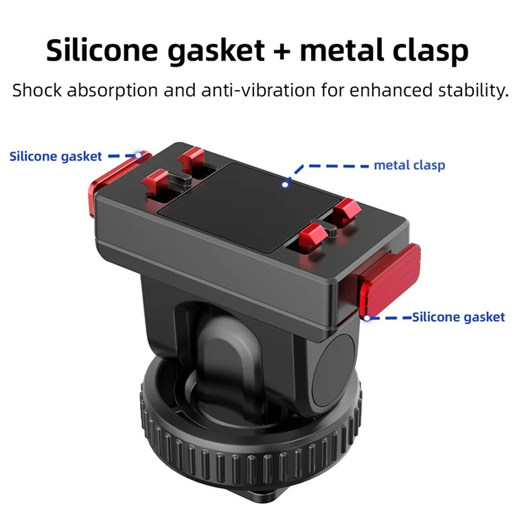 FLYMILE Magnetische Basis für Insta360 Ace Pro 2 / Ace Pro / Ace Schnellverschlussadapter-Halterung