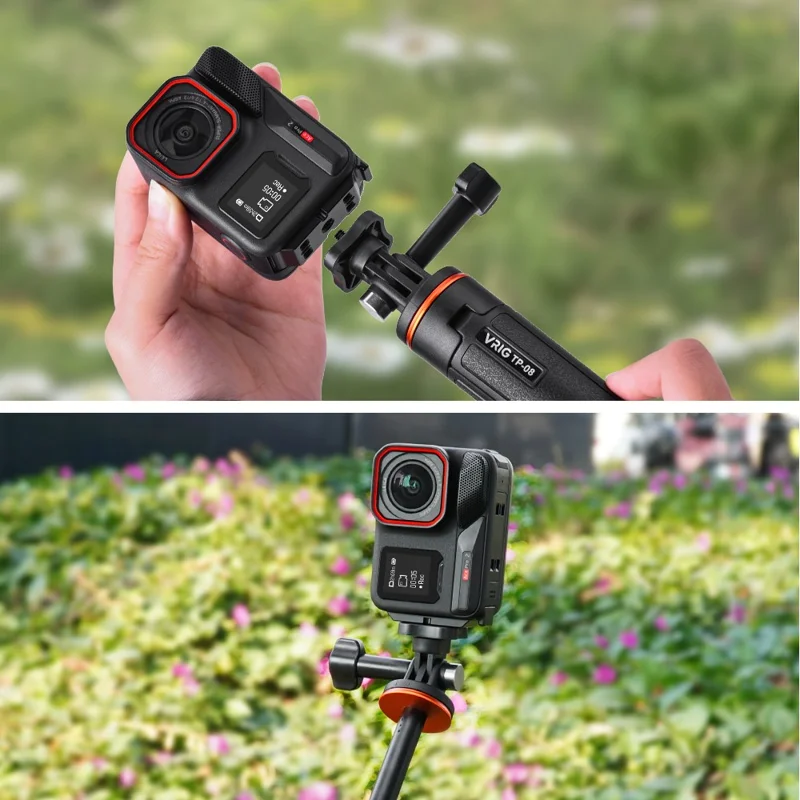 FLYMILE для Insta360 Ace Pro 2 Быстросъёмная крышка аккумулятора из алюминиевого сплава с магнитной крышкой аккумулятора камеры