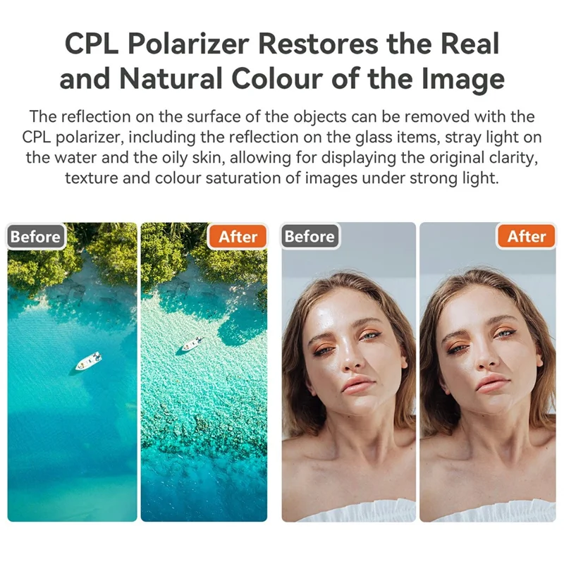 AMAGISN Lens Waterproof Filter For GoPro Hero 13 / 12 / 11 / 11 Mini / 10 / 9 , ND4 / 8 / 16 / 32 Camera Accessories Kit