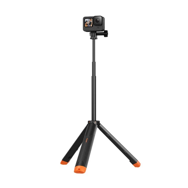 TELESIN S1-TSS-02 30m Underwater Buoyancy Rod Extendable Selfie Stick Tripod for Sports Camera Handheld Grip