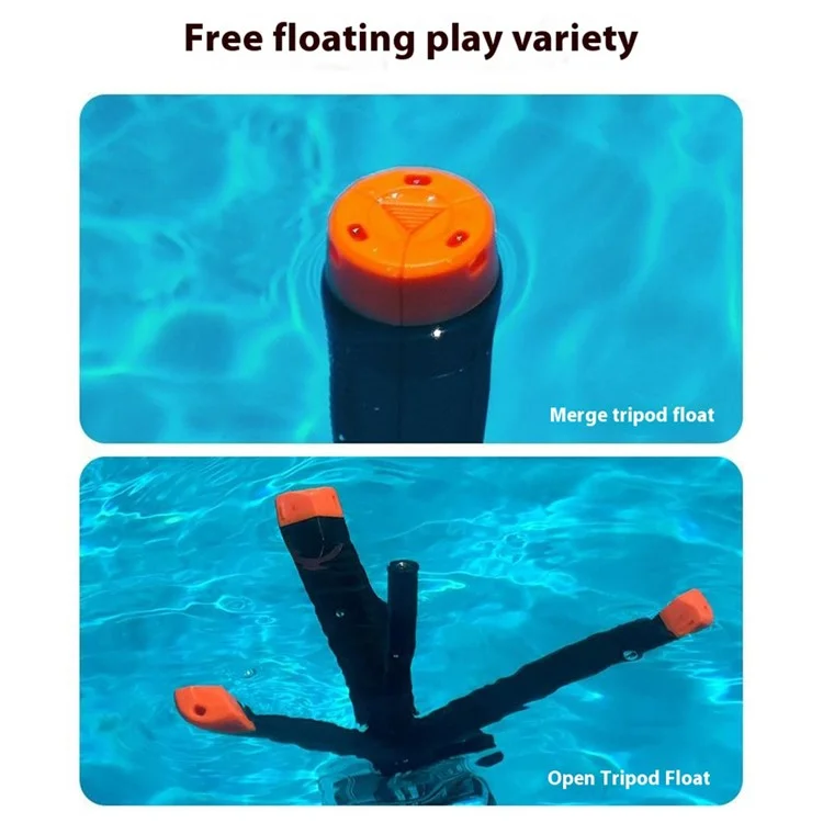 TELESIN S1-TSS-02 30m Underwater Buoyancy Rod Extendable Selfie Stick Tripod for Sports Camera Handheld Grip