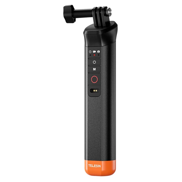 TELESIN S4-FHG-01-TGP Для GoPro Hero 12 / 11 / 10 / 9 / 8 Плавающая Bluetooth-совместимая подводная палка с дистанционным управлением