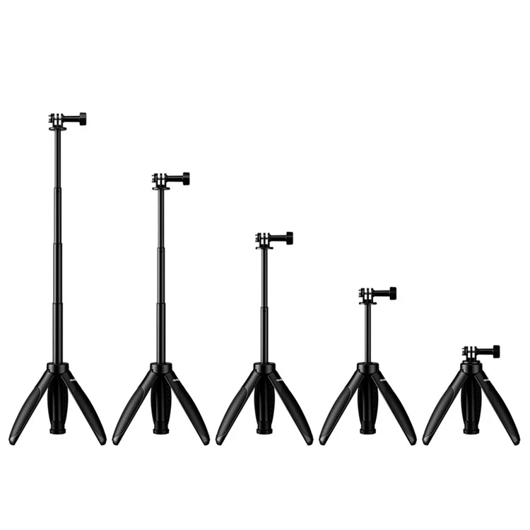 TELESIN S1-MNP-01 Mini Bastone Selfie 2 In 1 15-40cm Estendibile Treppiede in Lega di Alluminio