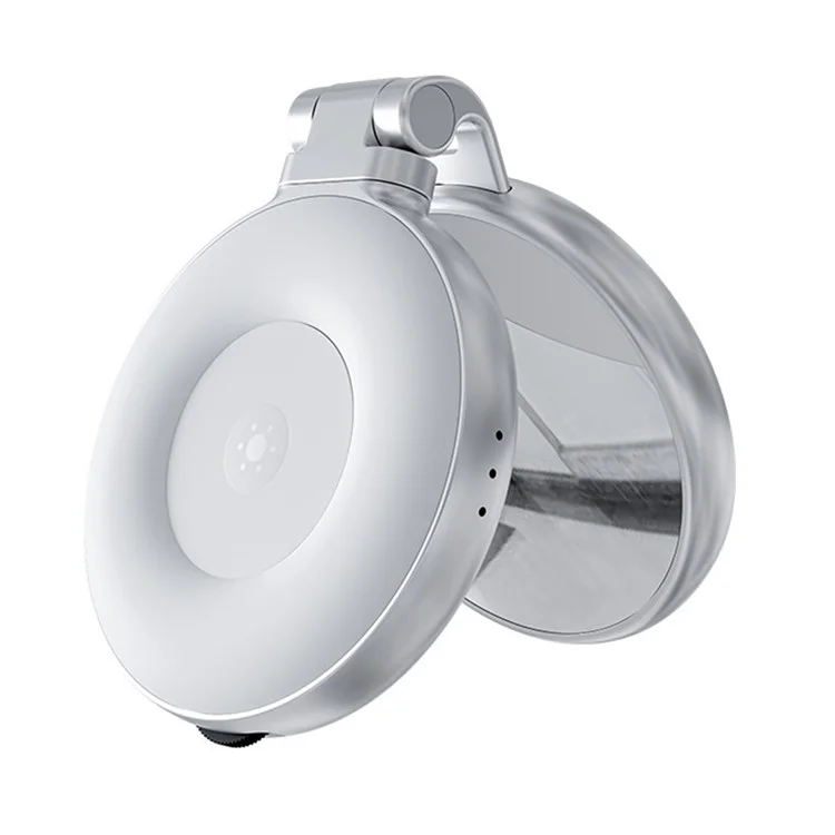 TELESIN S5-BGD-01 Magnetisches Handy Beauty Fill Light Selfie-Spiegel Drehbares Taschenlicht