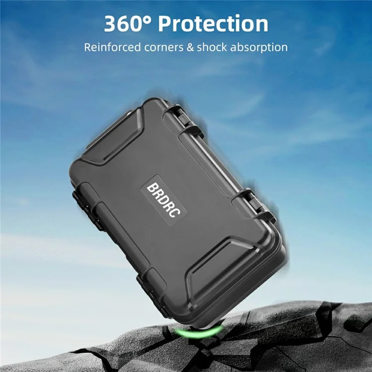 BRDRC Carrying Case for DJI Osmo Pocket 3 Portable Waterproof Hard Storage Bag
