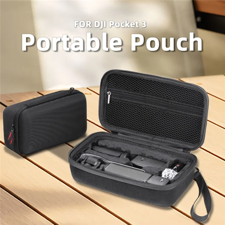 BRDRC For DJI Osmo Pocket 3 Vlogging Camera Storage Bag Hard Shell Waterproof Nylon Carrying Case