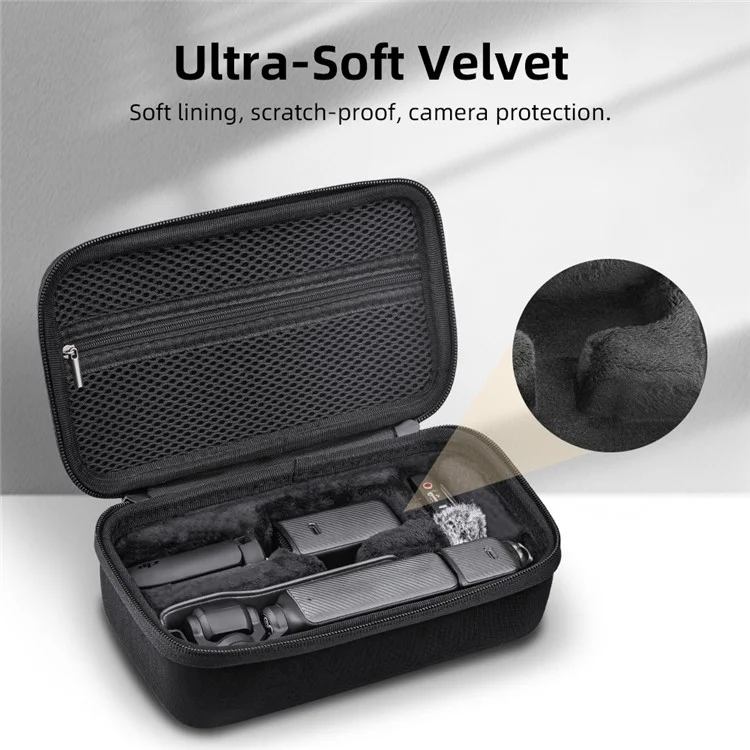 BRDRC For DJI Osmo Pocket 3 Vlogging Camera Storage Bag Hard Shell Waterproof Nylon Carrying Case
