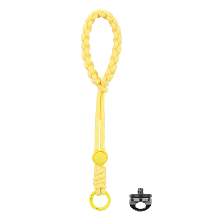 BRDRC For DJI Osmo Pocket 3 Wrist Strap Action Camera Anti-Lost Hand Strap - Yellow