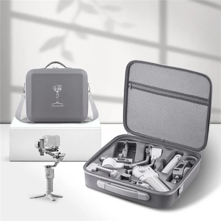 Bolsa de Armazenamento BRDRC para Estabilizador DJI RS 4 Mini, Portátil e à Prova de Choque, com Bolsos de Rede