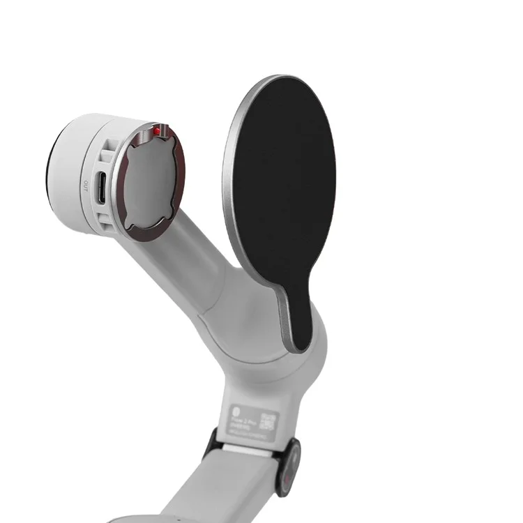 BRDRC Flymile Pour Insta360 Flow 2 Pro Module Adaptateur Magnétique de Cardan en Alliage d'Aluminium Support Stabilisateur Fin