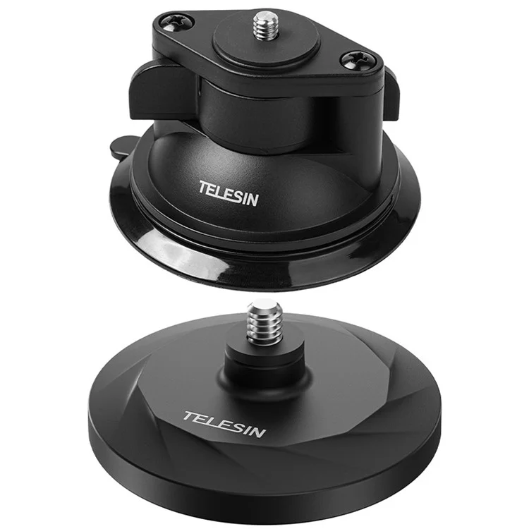 TELESIN MAG-003 Magnetischer Saugnapf-Halterungsset für DJI Osmo Pocket 3 Befestigungsset