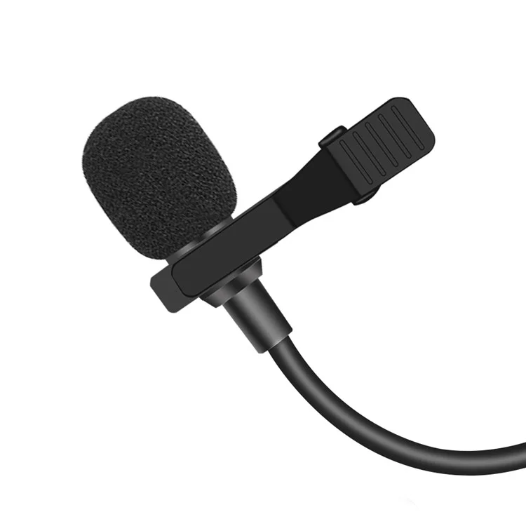 Tragbare 3,5-mm-Mini-Mic-Händefreie Lavalier-Aufnahme-Clip-On-Mikrofon-Mini-Audio-Mikrofon Für Osmo-Tasche / Osmo-Aktion