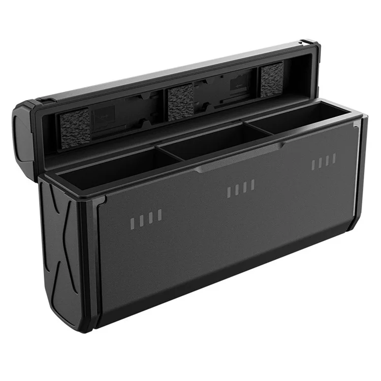 TELESIN S0-BCG-11-TGP For GoPro Hero 13 Portable Charging Case 3-Slot Battery Charger with TF Card Storage