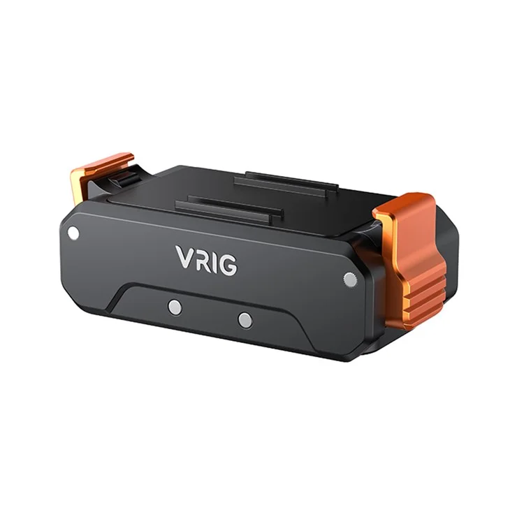 VRIG Support de Base Pliable pour DJI Osmo Action 5 Pro / Action 4 / Action 3, Plateau à Libération Rapide avec Filetage 1/4