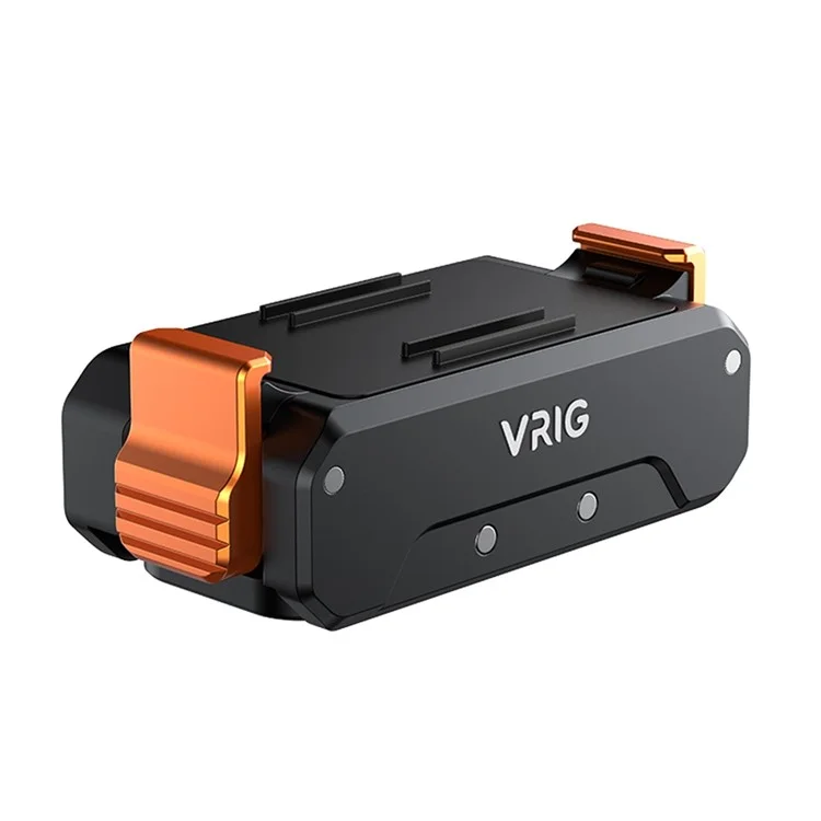 VRIG Support de Base Pliable pour DJI Osmo Action 5 Pro / Action 4 / Action 3, Plateau à Libération Rapide avec Filetage 1/4