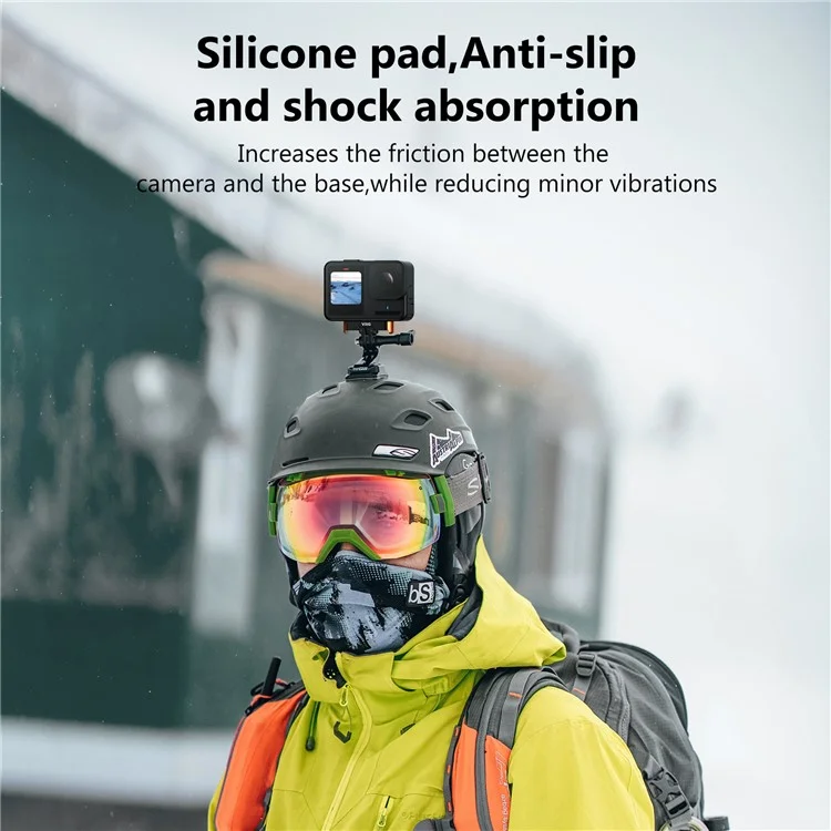 VRIG AC-28 Pour GoPro 13 Support de Fixation Rapide avec Attache Magnétique