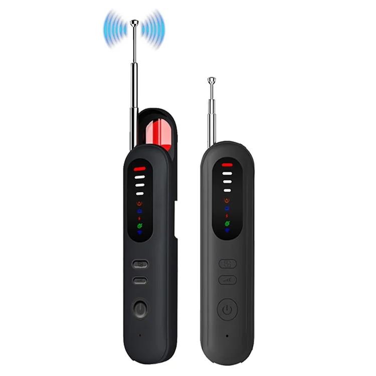 T06 Hidden Camera Detector IR Wireless Scanner for Hotels Anti Spy Device Multifunctional Detector GPS WiFi Finder