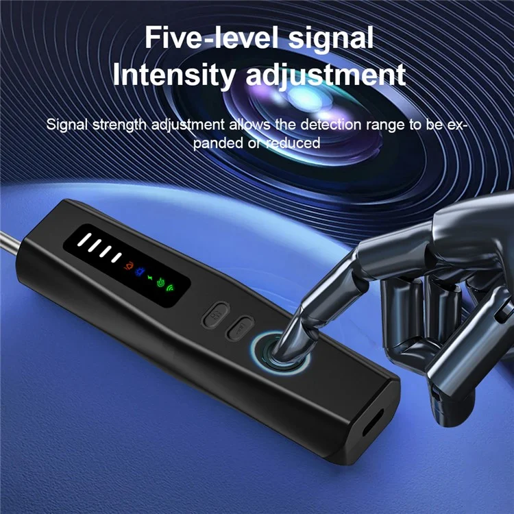 T09 Hotel Hidden Camera Detector Infrared Wireless Scanner Anti Spy Device For Personal Privacy Protection