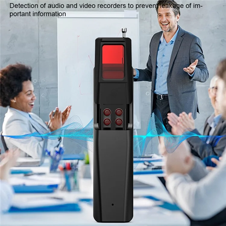 T09 Hotel Hidden Camera Detector Infrared Wireless Scanner Anti Spy Device For Personal Privacy Protection