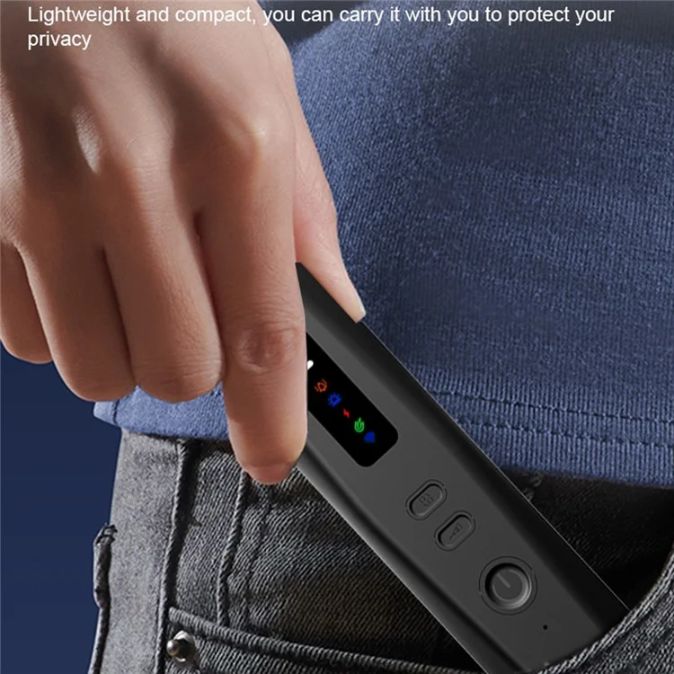 T09 Hotel Hidden Camera Detector Infrared Wireless Scanner Anti Spy Device For Personal Privacy Protection