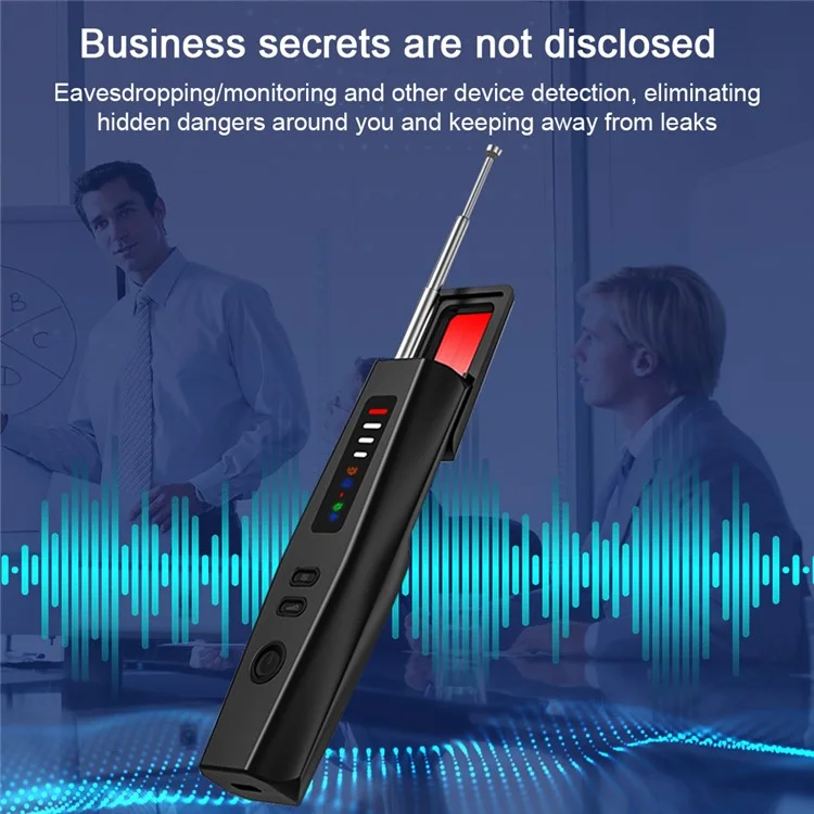 T09 Hotel Hidden Camera Detector Infrared Wireless Scanner Anti Spy Device For Personal Privacy Protection