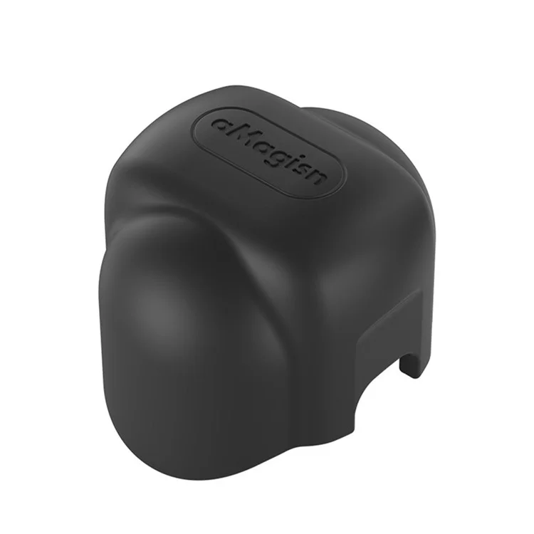 AMAGISN For Insta360 X4 Lens Silicone Case Protective Cover Action Camera Accessory - Black