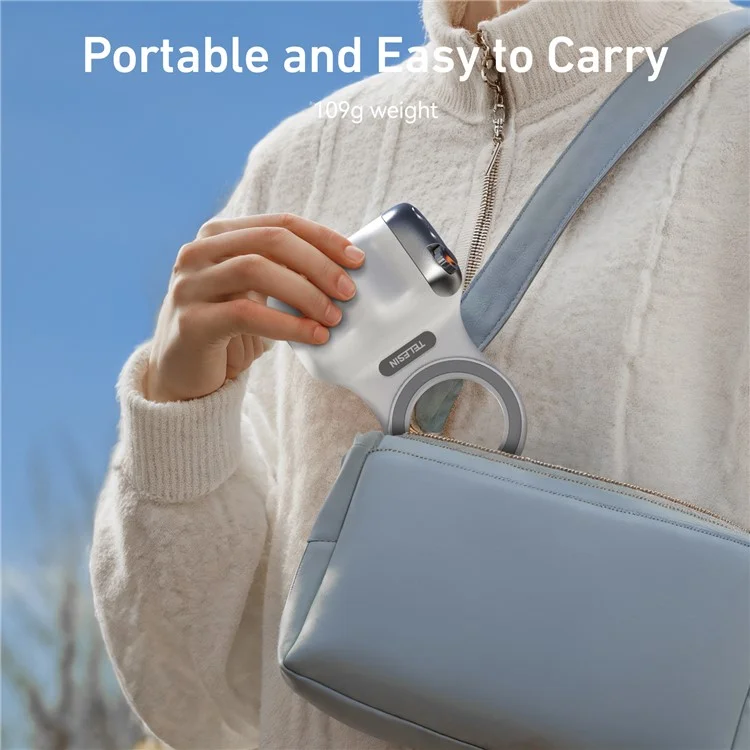 TELESIN Suporte de Celular com Grip para Câmera, Compatível com Magsafe, Certificado MFI para Fotografia