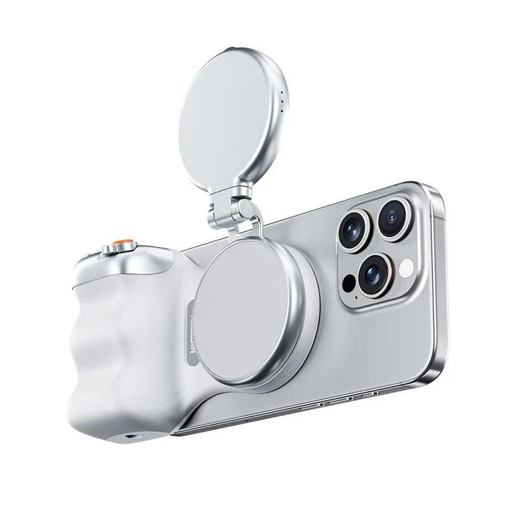 TELESIN Suporte de Celular com Grip para Câmera, Compatível com Magsafe, Certificado MFI para Fotografia