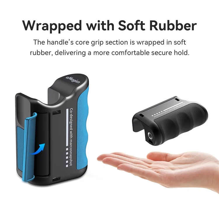 AMAGISN Griffstück für Street Photography für Insta360 Ace Pro / DJI Action / GoPro Hero Actionkameras - Komfortabler Griff
