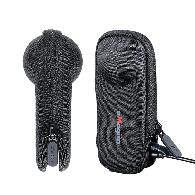 AMAGISN Per Fotocamera Insta360 X5 Custodia Protettiva con Rivestimento in Pile Borsa da Trasporto in EVA