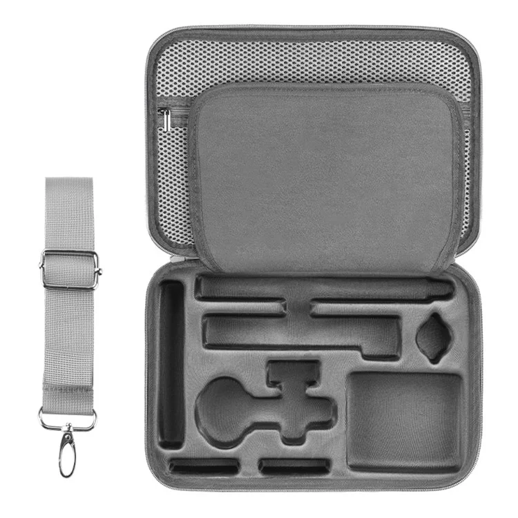 FLYMILE For Insta360 X5 Portable Storage Bag Shockproof Waterproof Carry Case with Mesh Pockets