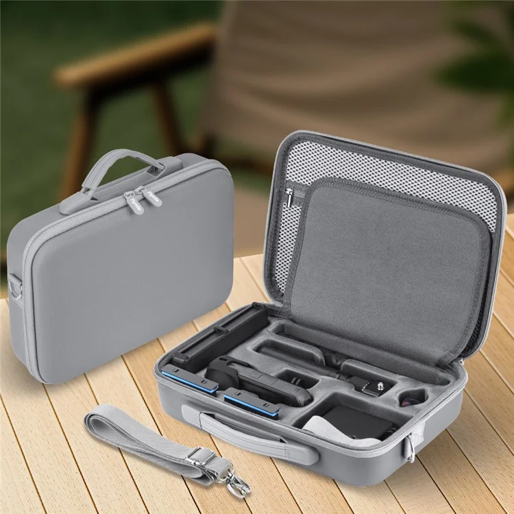 FLYMILE For Insta360 X5 Portable Storage Bag Shockproof Waterproof Carry Case with Mesh Pockets