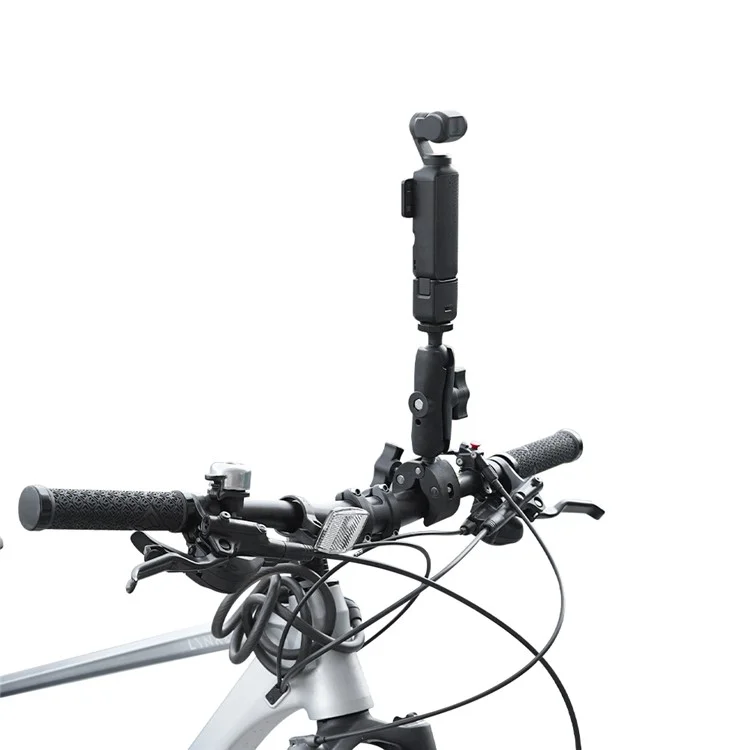 BRDRC Cycling Bracket Set For Sports Camera Extension Pole Multi-Angle Capture / Dual Grip Stability