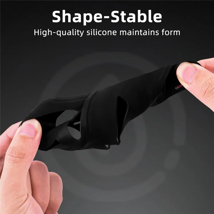 Étui de protection en silicone anti-poussière FLYMILE pour Insta360 X5, anti-rayures